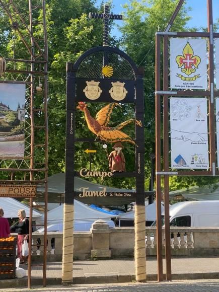 O nosso arco já está em Barcelos!