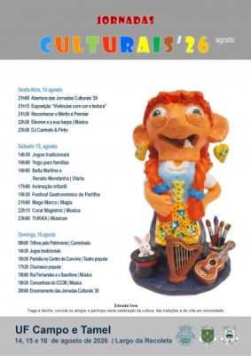 JORNADAS CULTURAIS'26